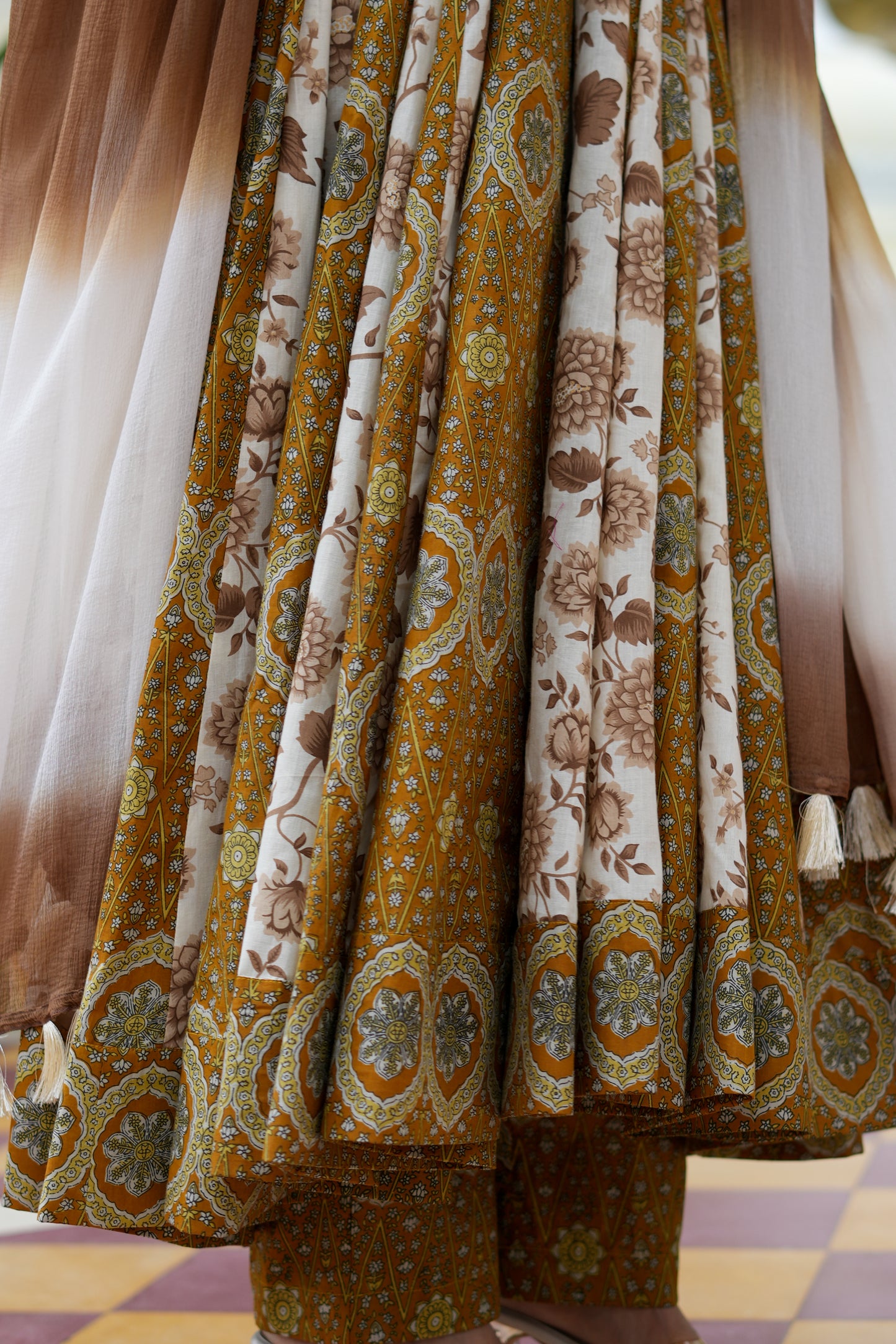 DIJON Cotton ANARKALI