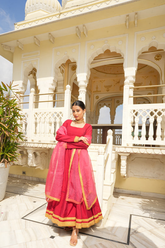 RED SILK