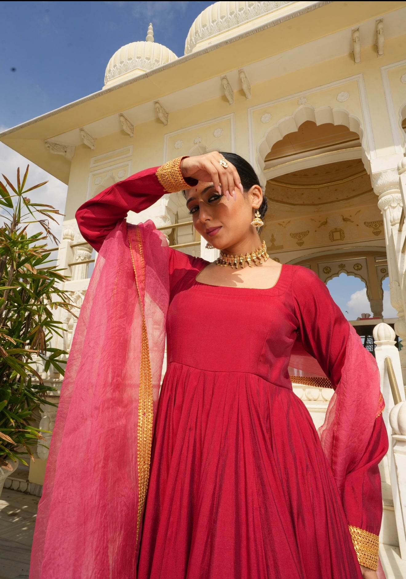 RED SILK
