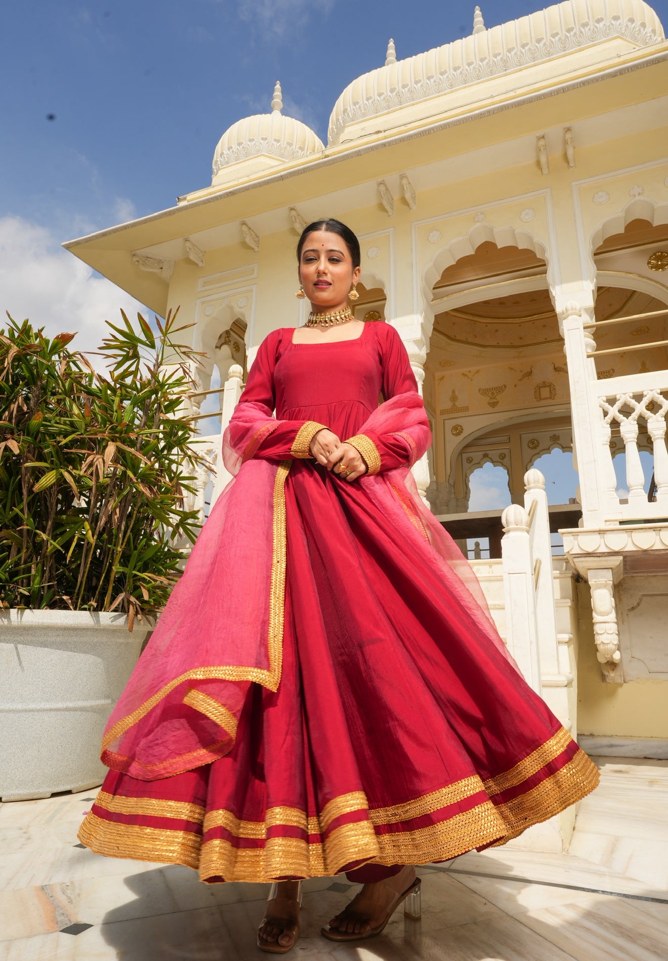 RED SILK